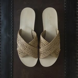 Mila Paoli Woven Sandals Made in Italy